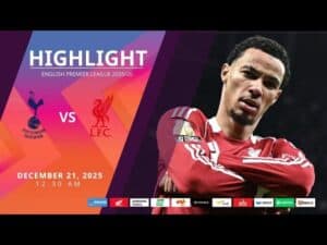 [Highlight] PremierLeague สเปอร์ส vs ลิเวอร์พูล (21-12-68)
