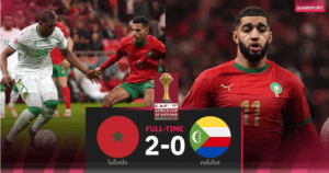 โมร็อกโกเปิดแอฟคอนชนะโคโมรอส 2-0 ดิอาซ-เอลคาอาบียิงพาทีมเฮ