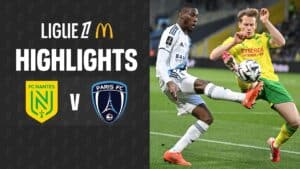 [Highlight] France Ligue 1 น็องต์ vs ปารีส เอฟซี (18-01-69)