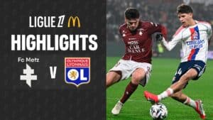 [Highlight] France Ligue 1 เม็ตซ์ vs โอลิมปิก ลียง (25-01-69)