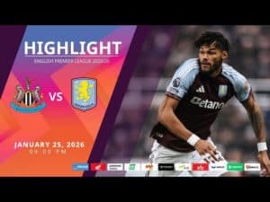 [Highlight] Premier League : นิวคาสเซิล vs แอสตัน วิลล่า (26-01-69)
