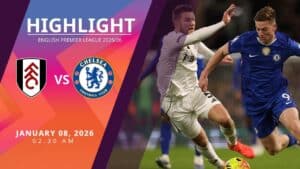 [Highlight] PremierLeague ฟูแล่ม vs เชลซี (08-01-69)