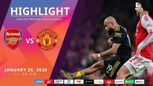 [Highlight] PremierLeague อาร์เซน่อล vs แมนเชสเตอร์ ยูไนเต็ด (25-01-69)