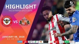 [Highlight] PremierLeague เบรนท์ฟอร์ด vs ซันเดอร์แลนด์ (08-01-69)