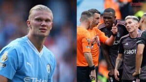 VAR 6 นาทีสุดดราม่า! ริบประตูสองเซเมนโย่ ชี้ฮาลันด์ล้ำหน้า