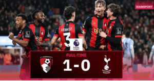 มุมแฟนบอล: “ประตูท้ายเกม” ระบาด! บอร์นมัธ-สเปอร์ส กู้แต้มช่วงทดเจ็บต่อเนื่อง